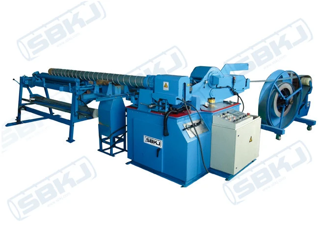 Macchina formatrice per flange di condotti dell'aria